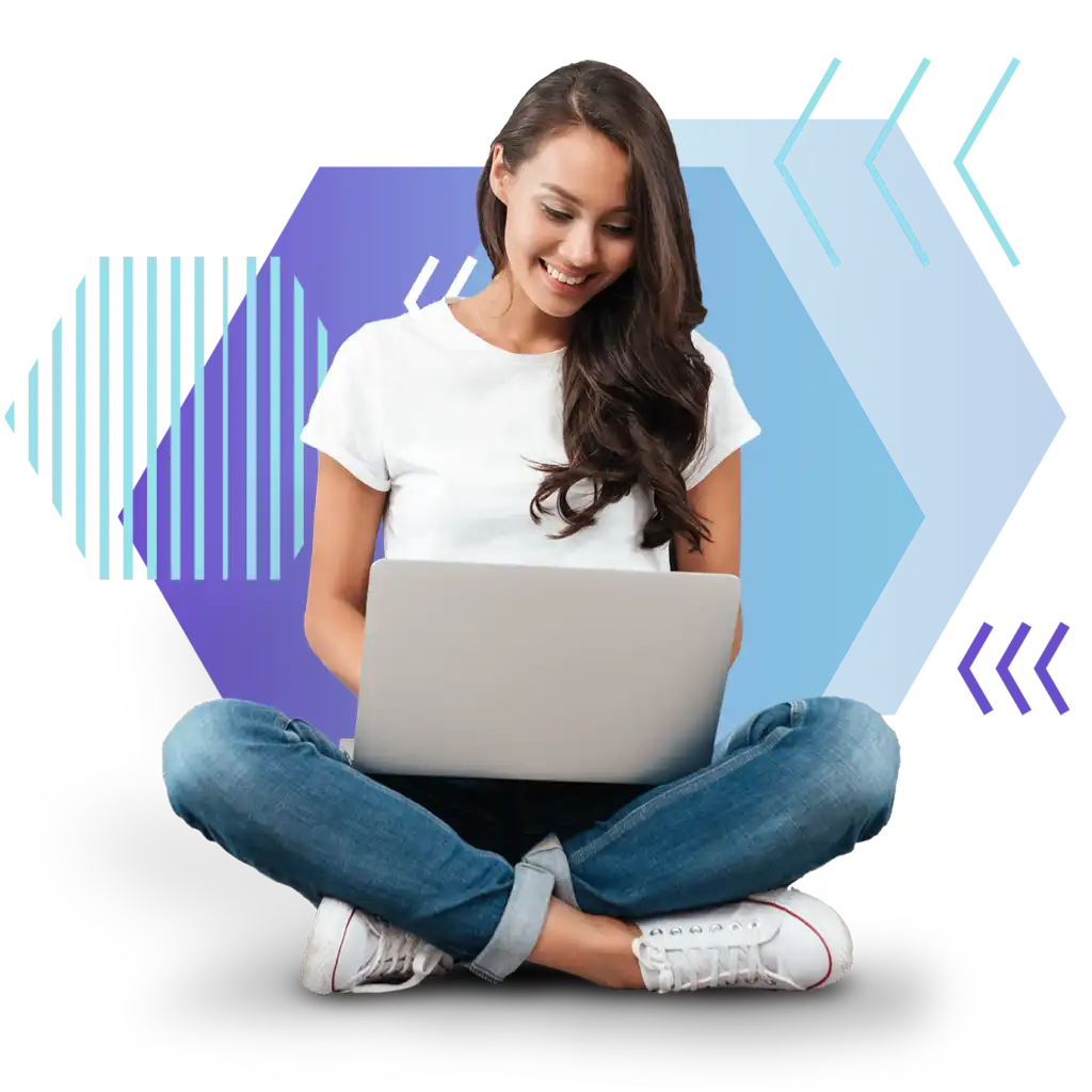 Happy people holding money